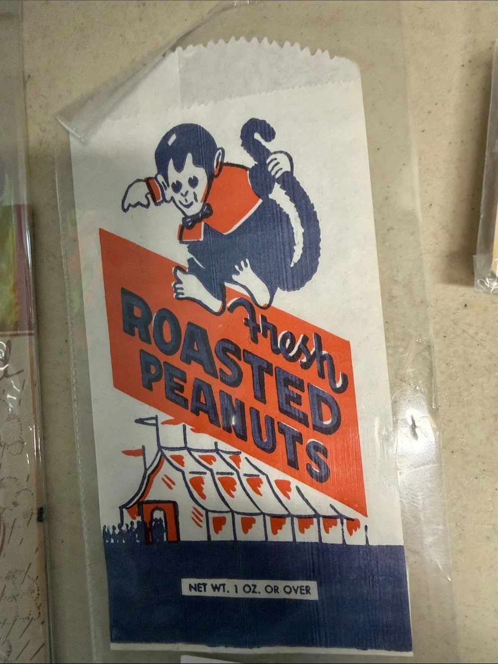 Vintage Popcorn Boxes, Butter Box, Peanut Sack 4 Piece Lot